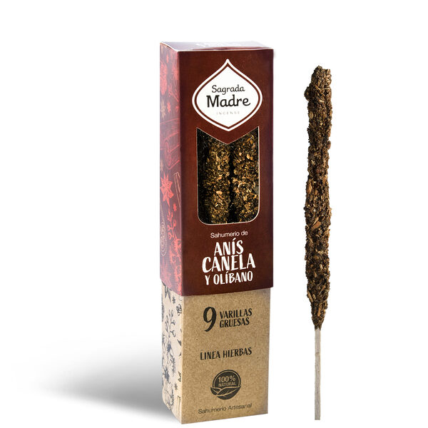 Sahumerio 9V de Anís Canela y Olívano