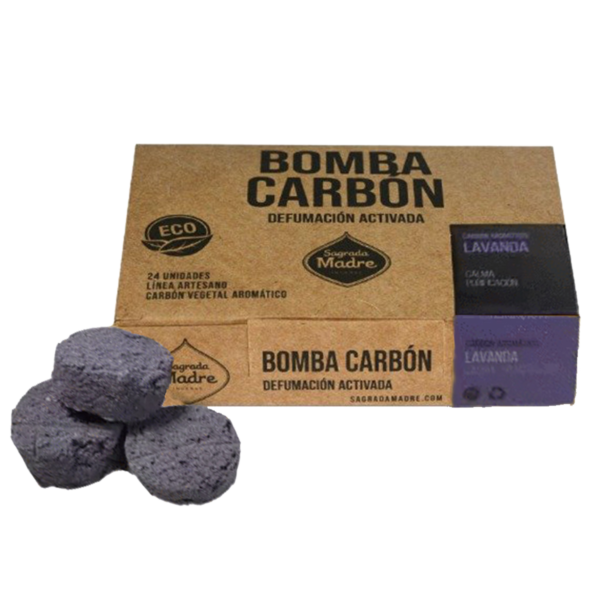 Bomba Carbón - Lavanda x 24
