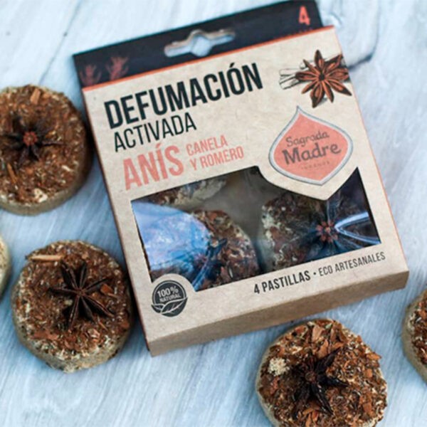 Pastillas de Defumación Activada - Anís Canela y Romero