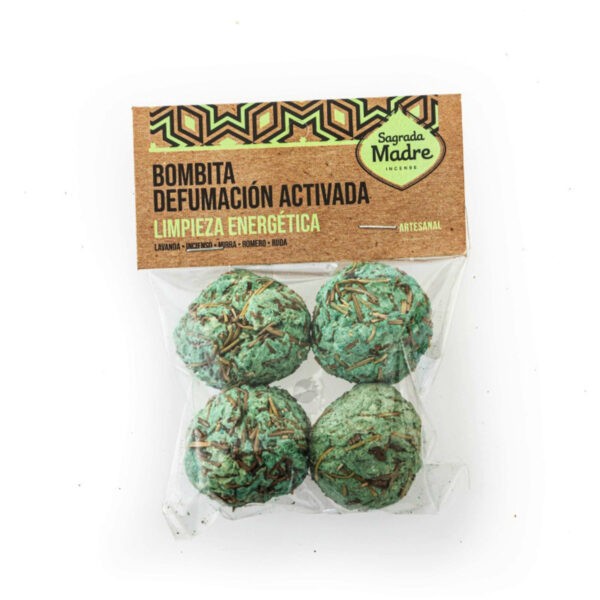 Bombita Defumación Activada - Limpieza Energética (Bolsita x 4)