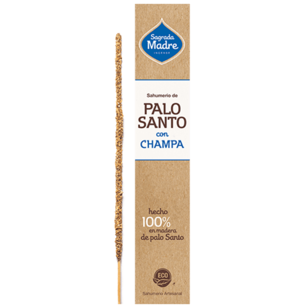 Sahumerio de Palo Santo con Champa