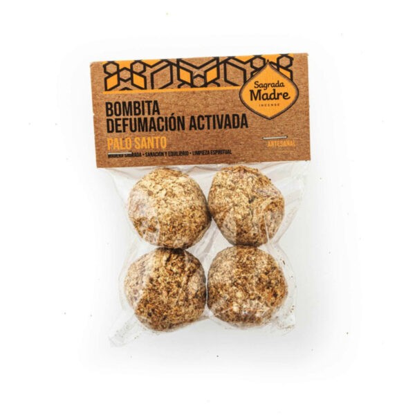Bombita Defumación Activada - Palo Santo (Bolsita x 4)
