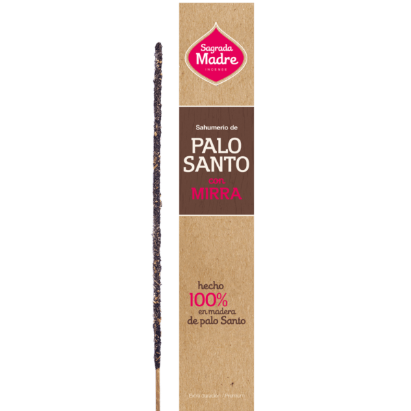 Sahumerio de Palo Santo con Mirra