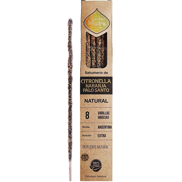 Sahumerio Natural - Citronella Naranja Palo Santo