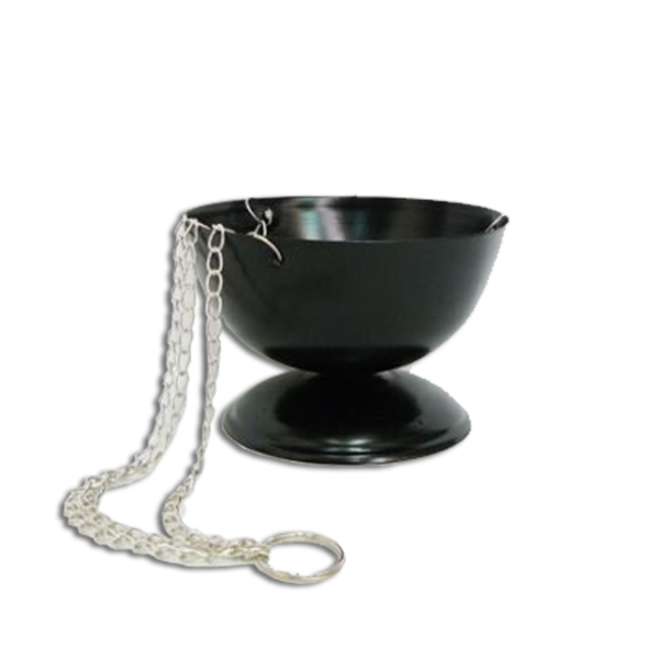 Sahumador de Metal con Cadena - Grande (C39)