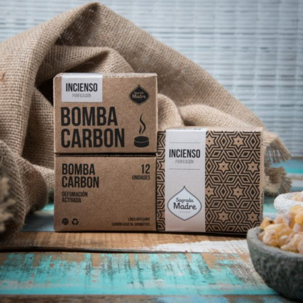 Bomba Carbón - Incienso x 12