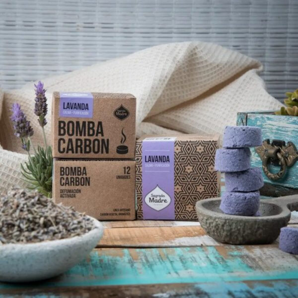 Bomba Carbón - Lavanda x 12