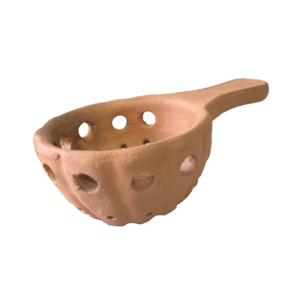 Sahumador de Barro Calado
