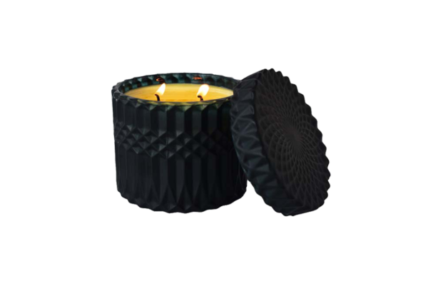 Candle Luxe Black Soja 2 Luces Aroma - Sandía Pepino (076J)