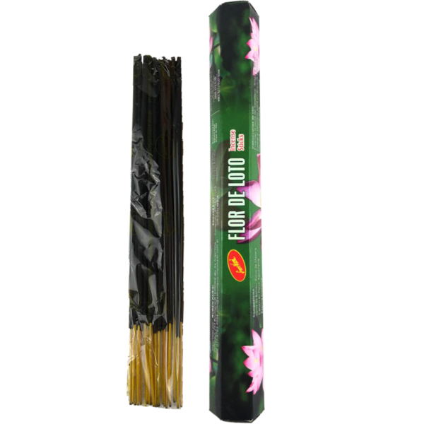 Sree Vani Sahumerio Hexagonal - Flor de Loto