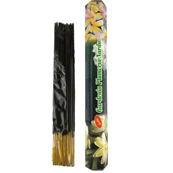 Sree Vani Sahumerio Hexagonal - Gardenia Plumería Nardo