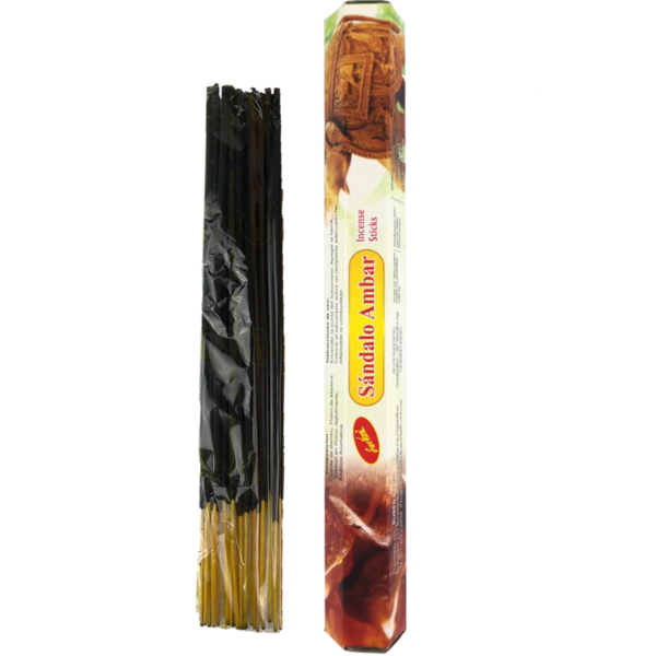 Sree Vani Sahumerio Hexagonal - Sándalo Ambar