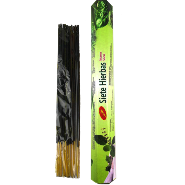 Sree Vani Sahumerio Hexagonal - Siete Hierbas