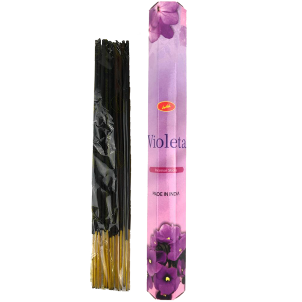 Sree Vani Sahumerio Hexagonal - Violeta