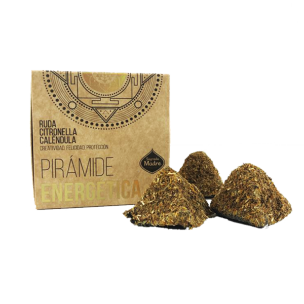 Pirámide Energética Ruda Citronella Caléndula