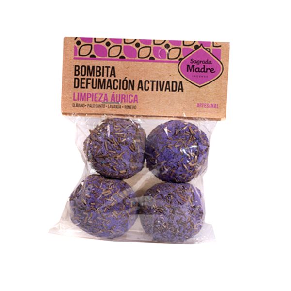 Bombita Defumación Activada – Limpieza Áurica (Bolsita x 4)