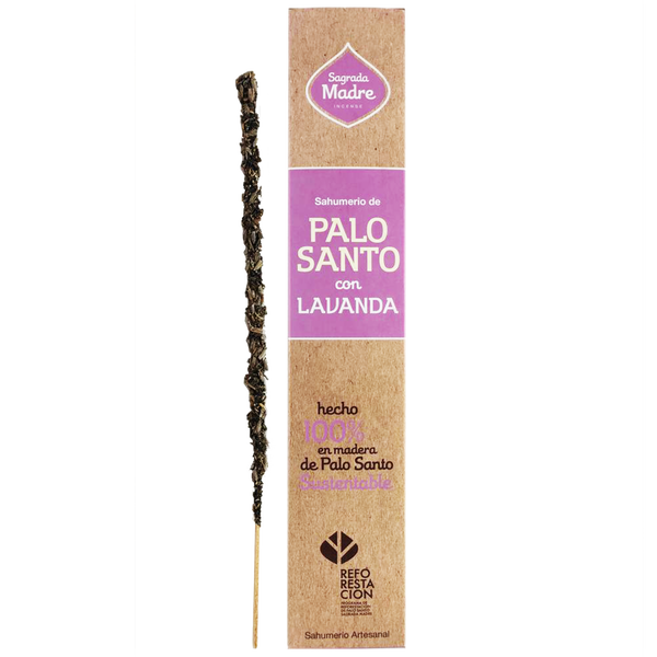 Sahumerio de Palo Santo con Lavanda
