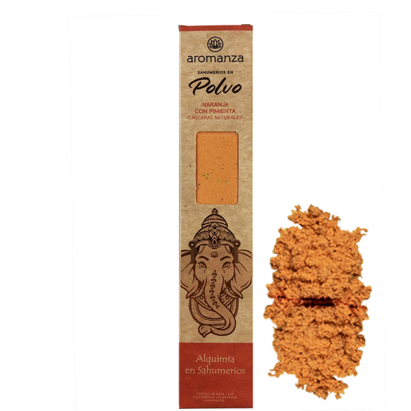 Sahumerios en Polvo - Naranja con Pimienta (100NB)