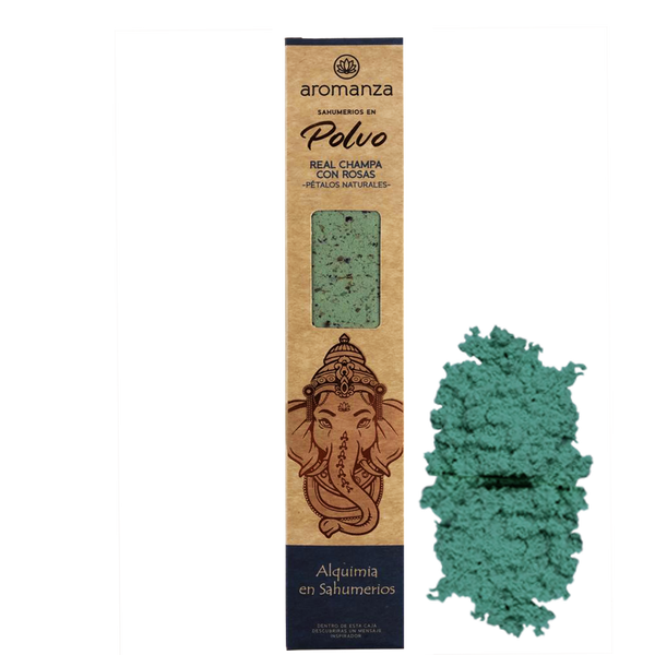 Sahumerios en Polvo - Real Champa con Rosas (100NB)