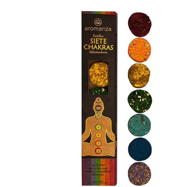 Pastillas Sahumadoras - Siete Chakras (101KB)