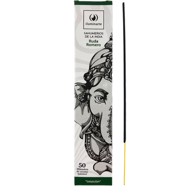 Iluminarte Sahumerios de la India - Ruda Romero (963IB)