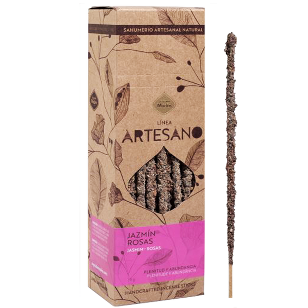 Sahumerio Artesano Natural - Jazmín Rosas