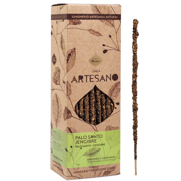 Sahumerio Artesano Natural - Palo Santo Jengibre