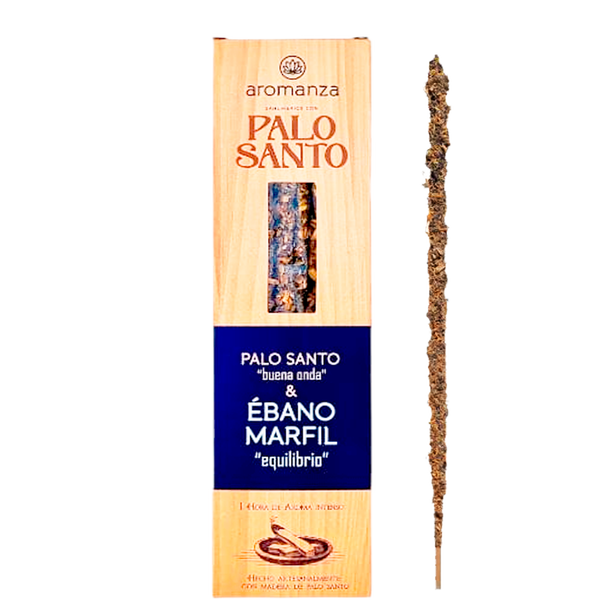 Sahumerio Palo Santo - Ébano Marfil (101WB)