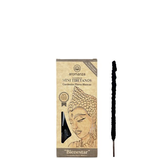 Sahumerios Mini Tibetanos - Gardenias Flores Blancas (101RB)
