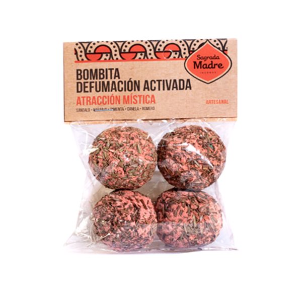 Bombita Defumación Activada – Atracción Mística (Bolsita x 4)