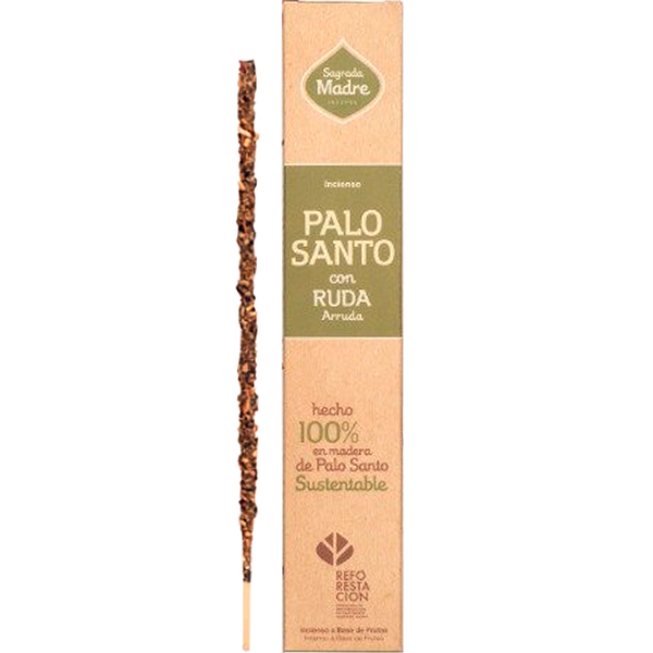 Sahumerio de Palo Santo con Ruda