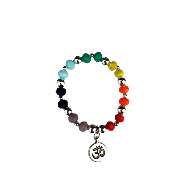 Pulsera Cristal Chico con Dije (001)