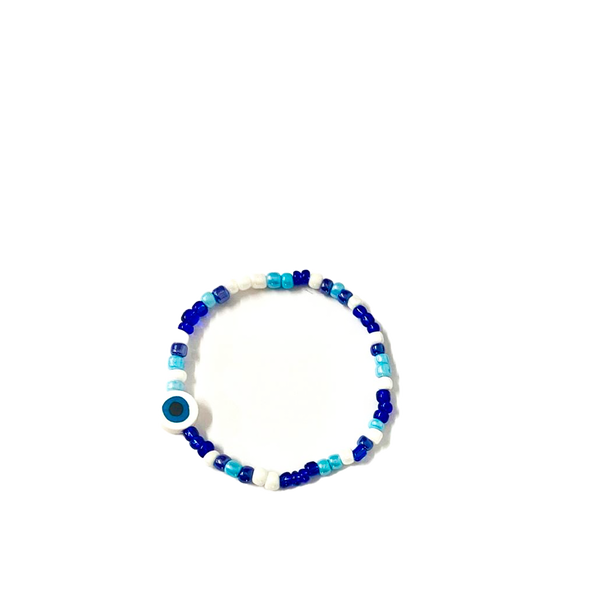 Pulsera Mostacilla Ojo Turco
