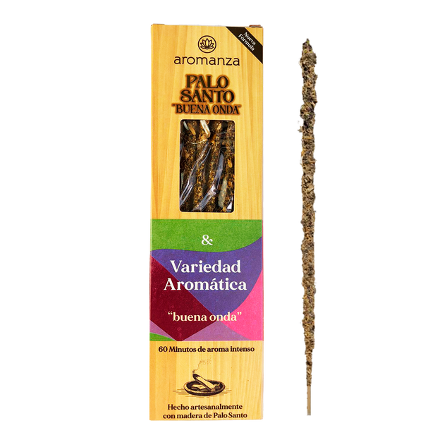 Sahumerio Palo Santo - Variedad Aromática (101WB)