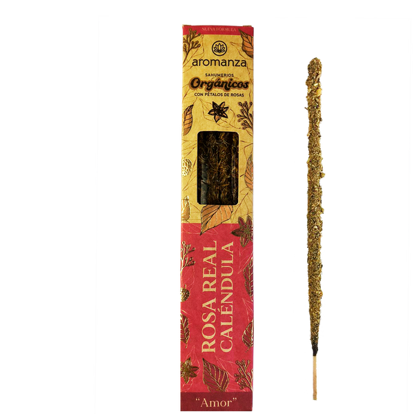 Sahumerios Orgánicos - Rosa Real Caléndula (100UB)