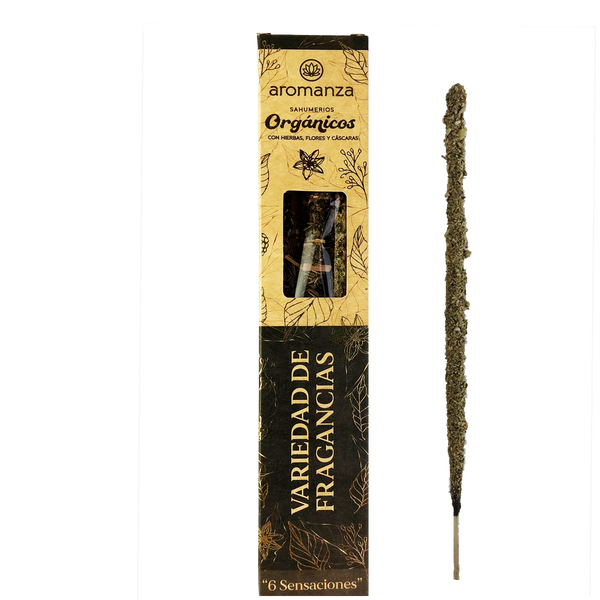 Sahumerios Orgánicos - Variedad de Fragancias (100UB)