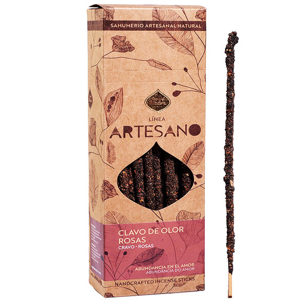 Sahumerio Artesano Natural - Clavo de Olor Rosas